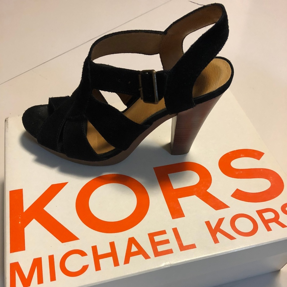 Michael Kors Suede City Sandal